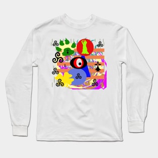 crazy colour Long Sleeve T-Shirt